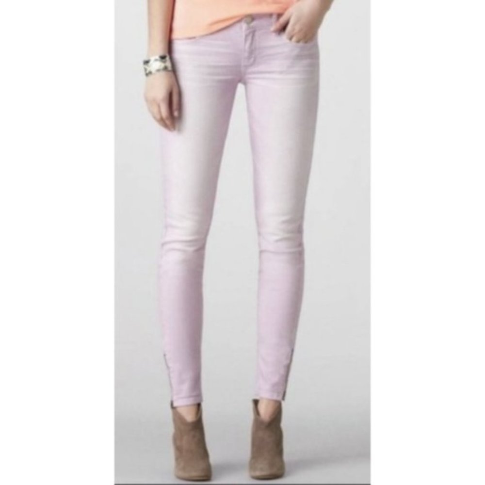 American Eagle Stretch Jegging with Ankle Zippers